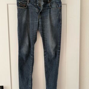 Diesel Dark Blue Stretch Skinny Jeans